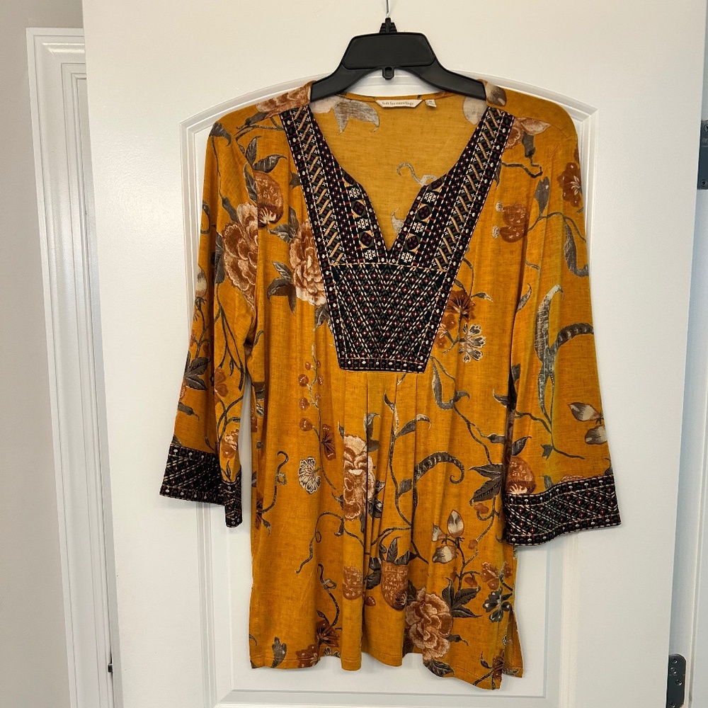 Beautiful Soft Surroundings Etana Tunic NWT - SIZE XL